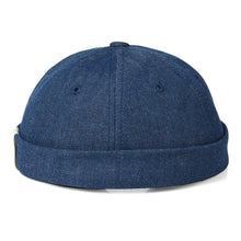 Load image into Gallery viewer, docker-cap-brimless-hat-retro-skullcap-beanie-peakless-cap-landlord-hat
