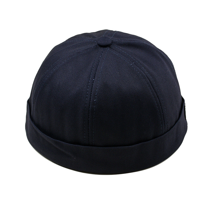 Docker Cap Street Style Brimless Hat Skullcap Miki Hat Peakless Cap ...