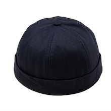 Load image into Gallery viewer, docker-cap-street-style-brimless-hat-skullcap-miki-hat-peakless-cap
