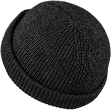 Load image into Gallery viewer, Brimless Docker Hat Winter Knitted Beanie
