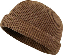 Load image into Gallery viewer, Brimless Docker Hat Winter Knitted Beanie

