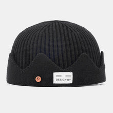 Load image into Gallery viewer, GEGEEN DOMOG Retro Classic Unisex Solid Colo rAutumn And Winter Woolen Keep Warm Brimless Skull Cap Knit Hat
