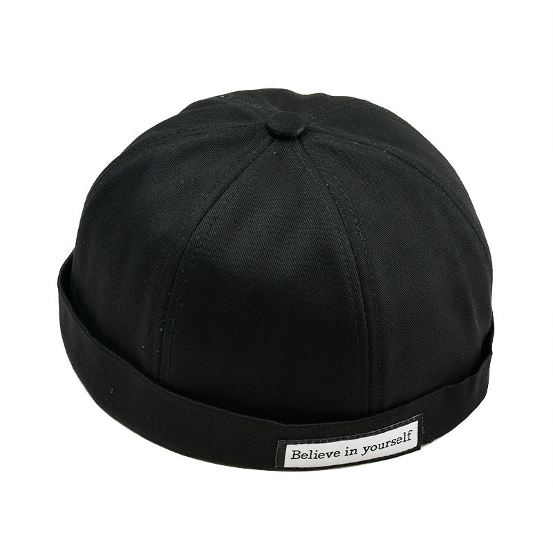 docker-cap-street-style-brimless-hat-skullcap-miki-hat-peakless-cap
