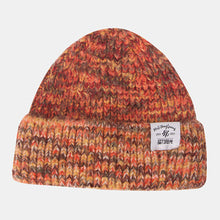 Load image into Gallery viewer, GegeenDomog Women Coarse Knitted Mixed Color Letter Label All-match Warmth Beanie Hat
