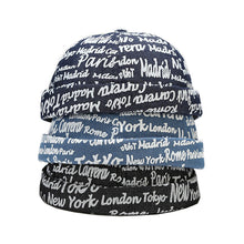 Load image into Gallery viewer, GegeenDomog Denim Street style Docker Cap Brimless Hats Beanie Retro Peakless cap Miki Hat
