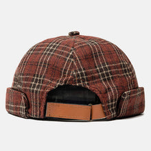 Load image into Gallery viewer, docker-cap-beanie-worker-hat-rolled-cuff-retro-brimless-hat-peakless-cap-landlord-hat
