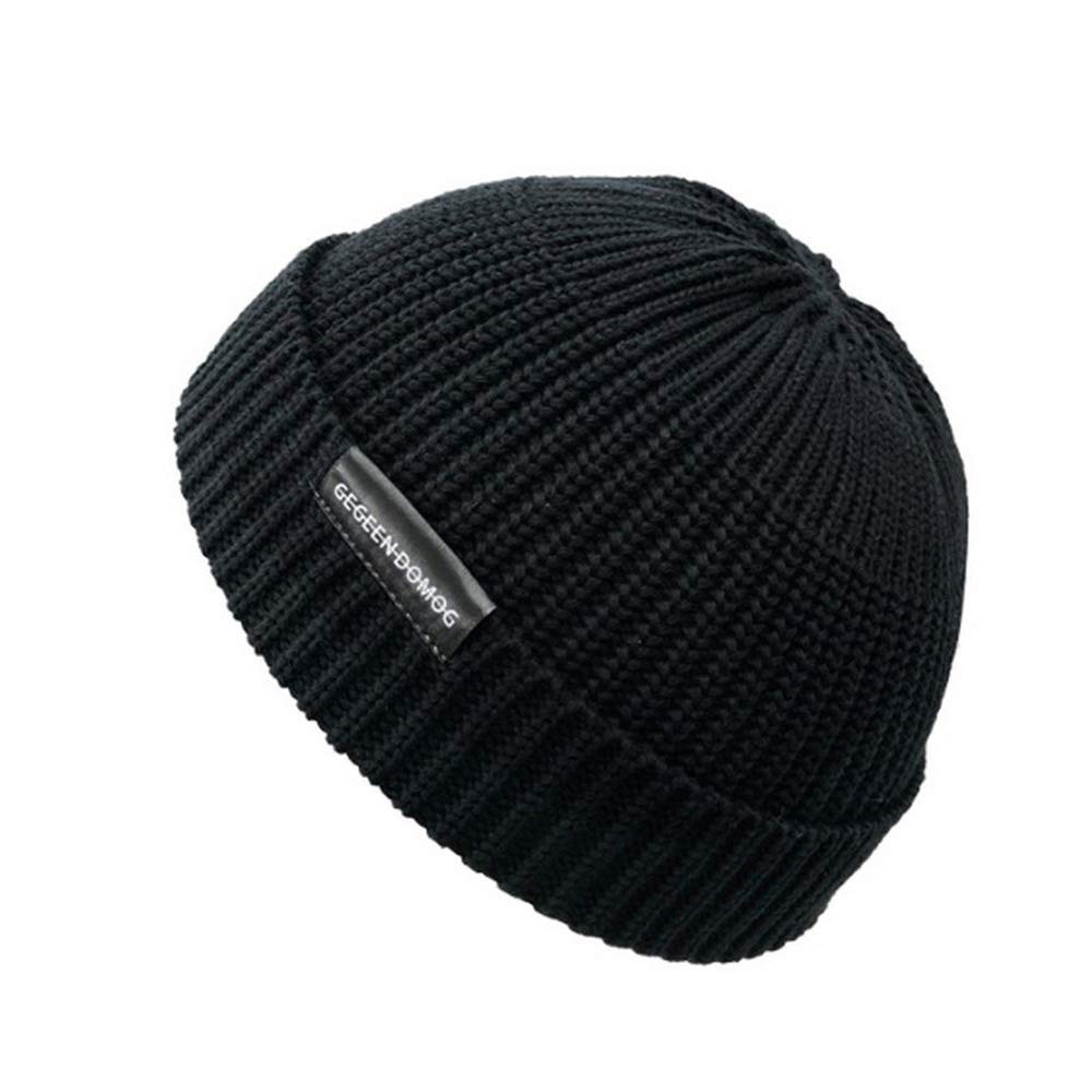 GegeenDomog Beanie Docker Cap Worker Hat Rolled Cuff Skullcap Retro Brimless Hat