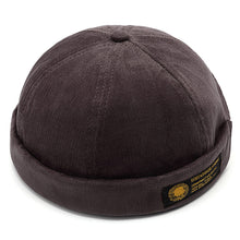 Load image into Gallery viewer, men-hats-docker-cap-hats-beanie-sailor-cap-worker-hat-rolled-cuff-retro-brimless-hat
